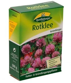 Rotklee 500 G | Gründünger Von Quedlinburger