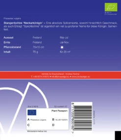 Elho || Compo Verkäufe 31 Stangenbohne Neckarkönigin | BIO Stangenbohnensamen Von De Bolster