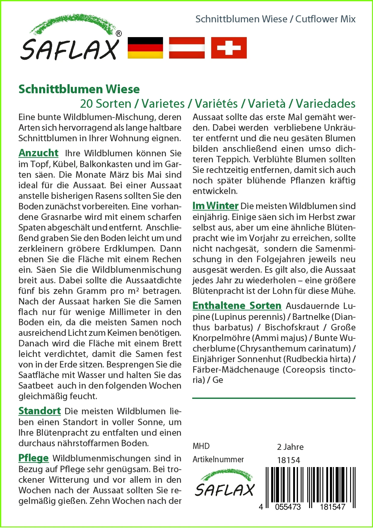 Schnittblumen Wiese | Wildblumenwiese Von Saflax 1 Schnittblumen Wiese | Wildblumenwiese Von Saflax