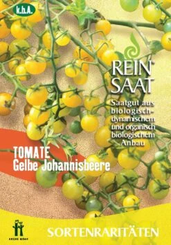 Buschtomate Gelbe Johannisbeere | BIO Buschtomatensamen Von Reinsaat