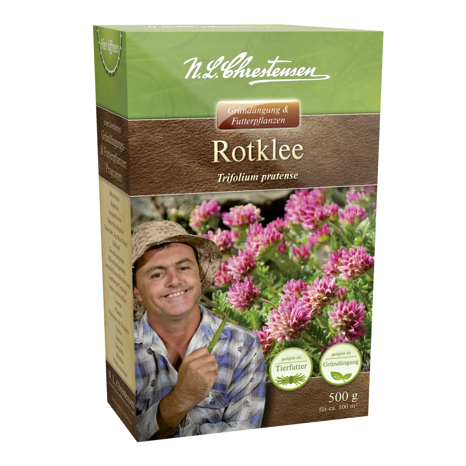 Rotklee (500 G) | Gründünger Von N.L. Chrestensen 2 Rotklee (500 G) | Gründünger Von N.L. Chrestensen – Bild 2
