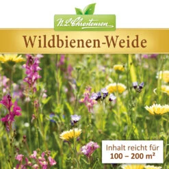 Wildbienen - Weide Im 1 L Eimer | Bienenwiese Von N.L. Chrestensen -Elho || Compo Verkäufe 540519 Wildbienen Weide im 1 l Eimer 2