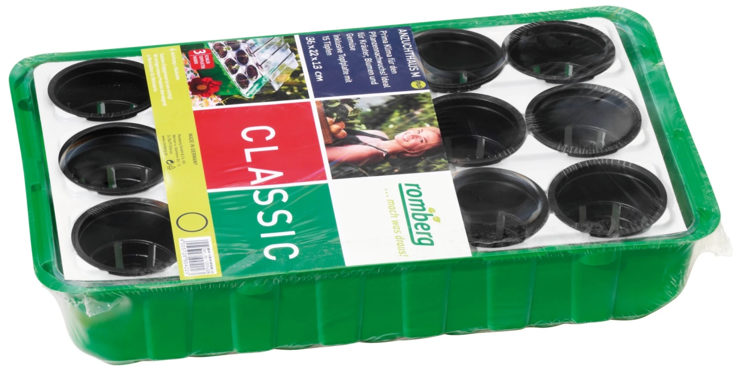 Anzuchthaus-Set M Plus PP | Zimmergewächshaus Von Romberg 1 Anzuchthaus-Set M Plus PP | Zimmergewächshaus Von Romberg