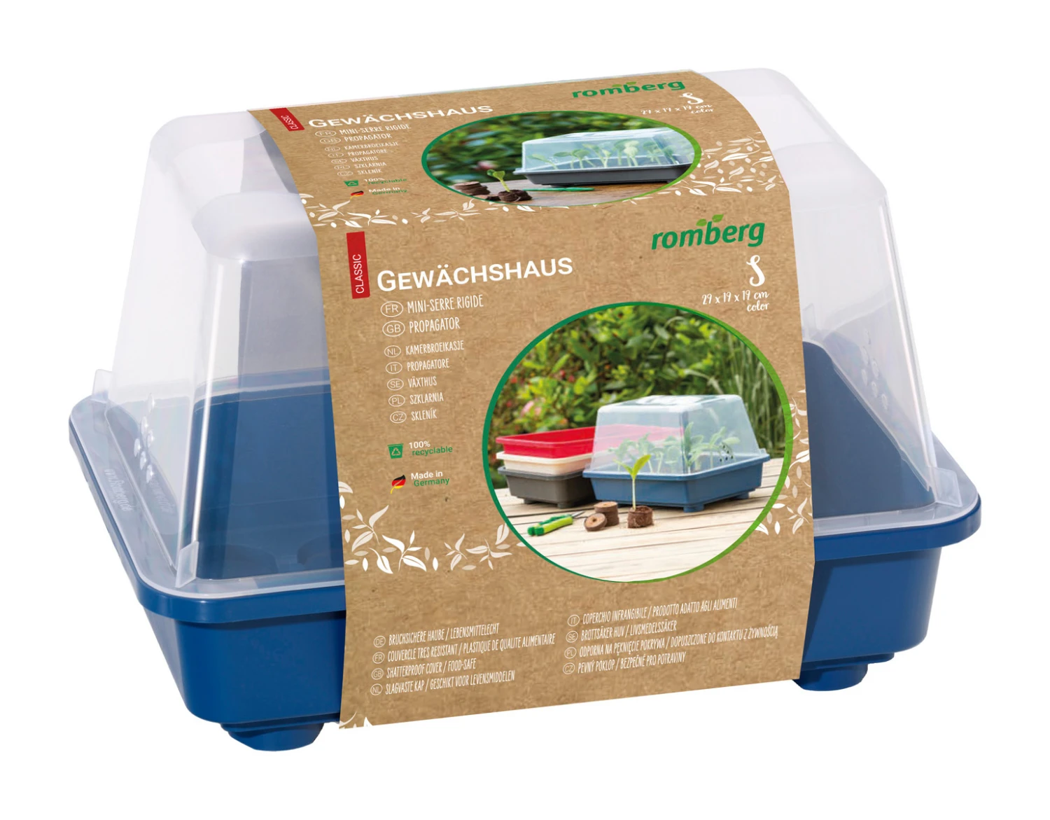 Gewächshaus S COLOR (4 Farben) | Zimmergewächshaus Von Romberg 2 Gewächshaus S COLOR (4 Farben) | Zimmergewächshaus Von Romberg – Bild 2