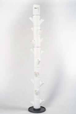 Sissi Strawberry Erdbeerturm Infinity Weiß (10 Etagen) | Erdbeertürme Von Gusta Garden -Elho || Compo Verkäufe 543343 Sissy Strawberry infinity weiss 10 Etagen 1