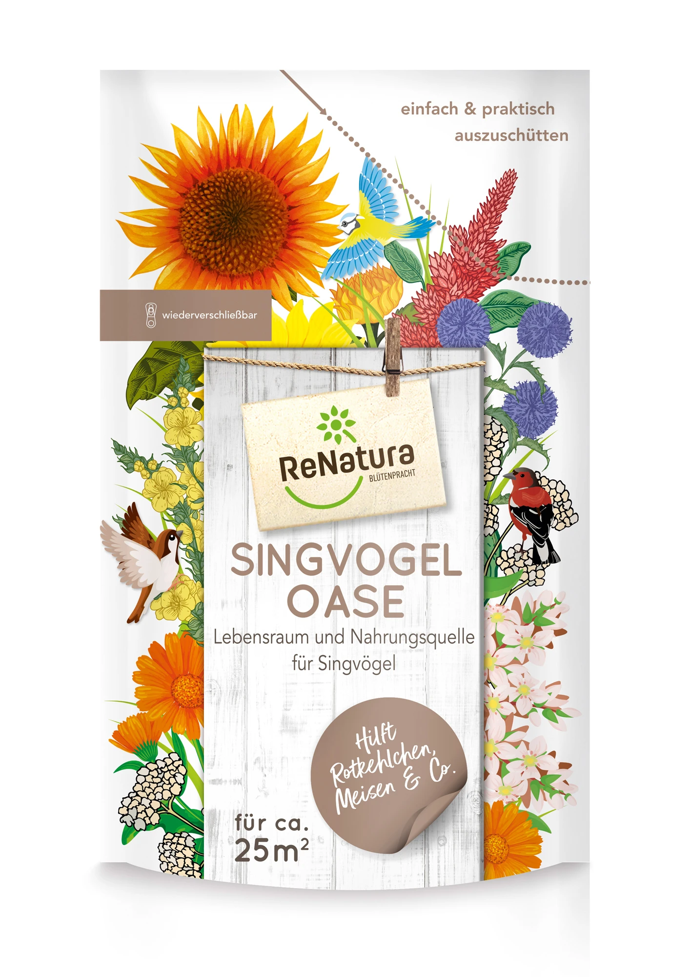 Singvogeloase (275 G) | Insektenwiese Von ReNatura 1 Singvogeloase (275 G) | Insektenwiese Von ReNatura
