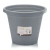 40 Cm Blumentopf Rund Anthrazit | Blumentöpfe Von Clever Pots