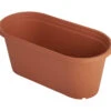 60 Cm Ovaler Blumentrog Terrakotta | Töpfe Von Clever Pots