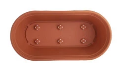 60 Cm Ovaler Blumentrog Terrakotta | Töpfe Von Clever Pots -Elho || Compo Verkäufe 553513 60 cm ovaler Blumentopf Terrakotta 1 Stueck 515792 kp 2