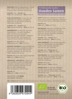 Stauden Bienenweide | BIO Bienenwiese Von Biobalu -Elho || Compo Verkäufe 554548 BIO Stauden Bienenweide BB1023 1