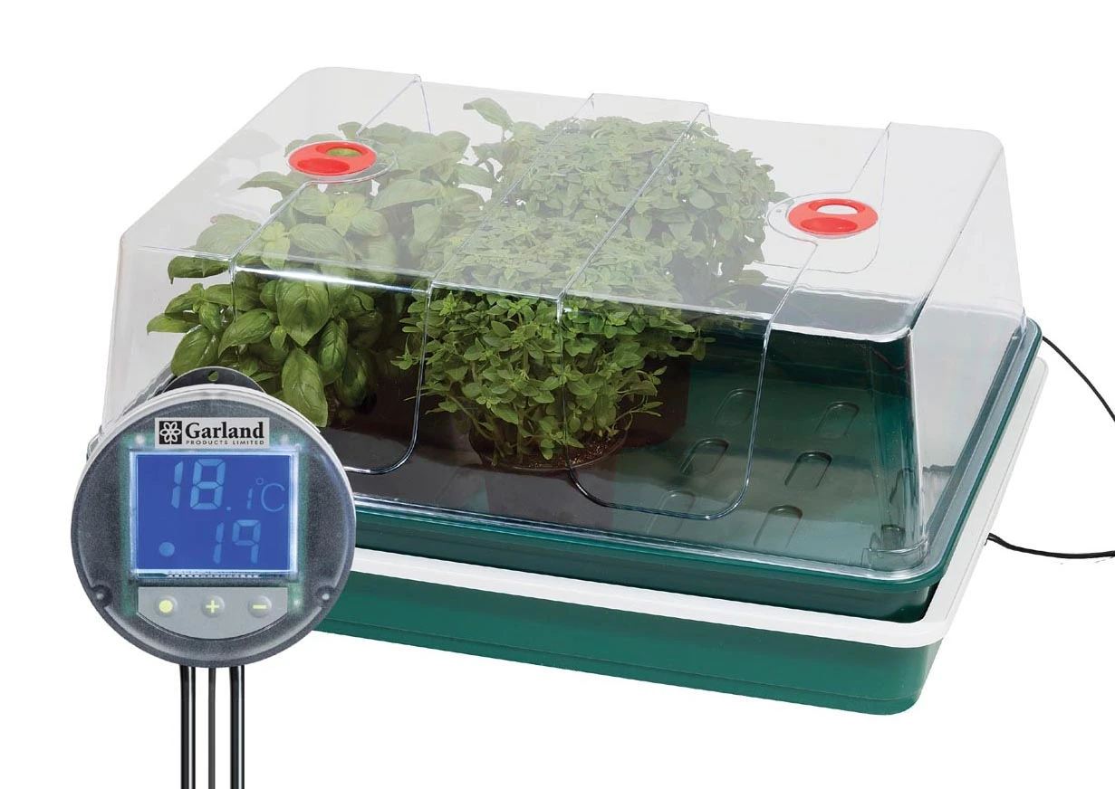 Elektrisches Zimmergewächshaus Mit Temperaturregelung | Zimmergewächshaus Von Garland 4 Elektrisches Zimmergewächshaus Mit Temperaturregelung | Zimmergewächshaus Von Garland – Bild 4