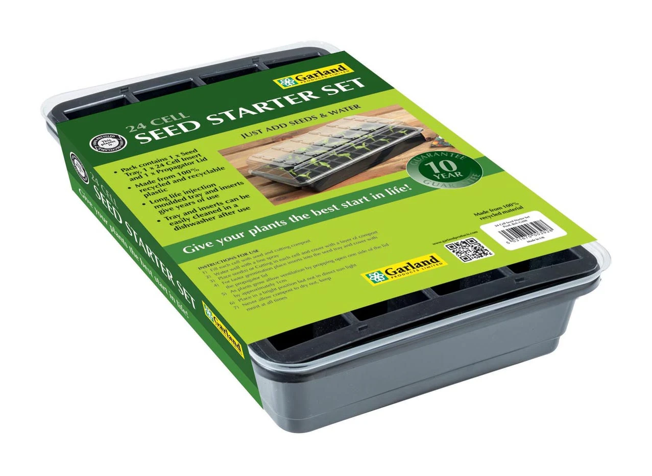 55 X 49 X 16,5 Cm 24 Töpfe Starter Set | Anzuchtschalen Von Garland 3 55 X 49 X 16,5 Cm 24 Töpfe Starter Set | Anzuchtschalen Von Garland – Bild 3