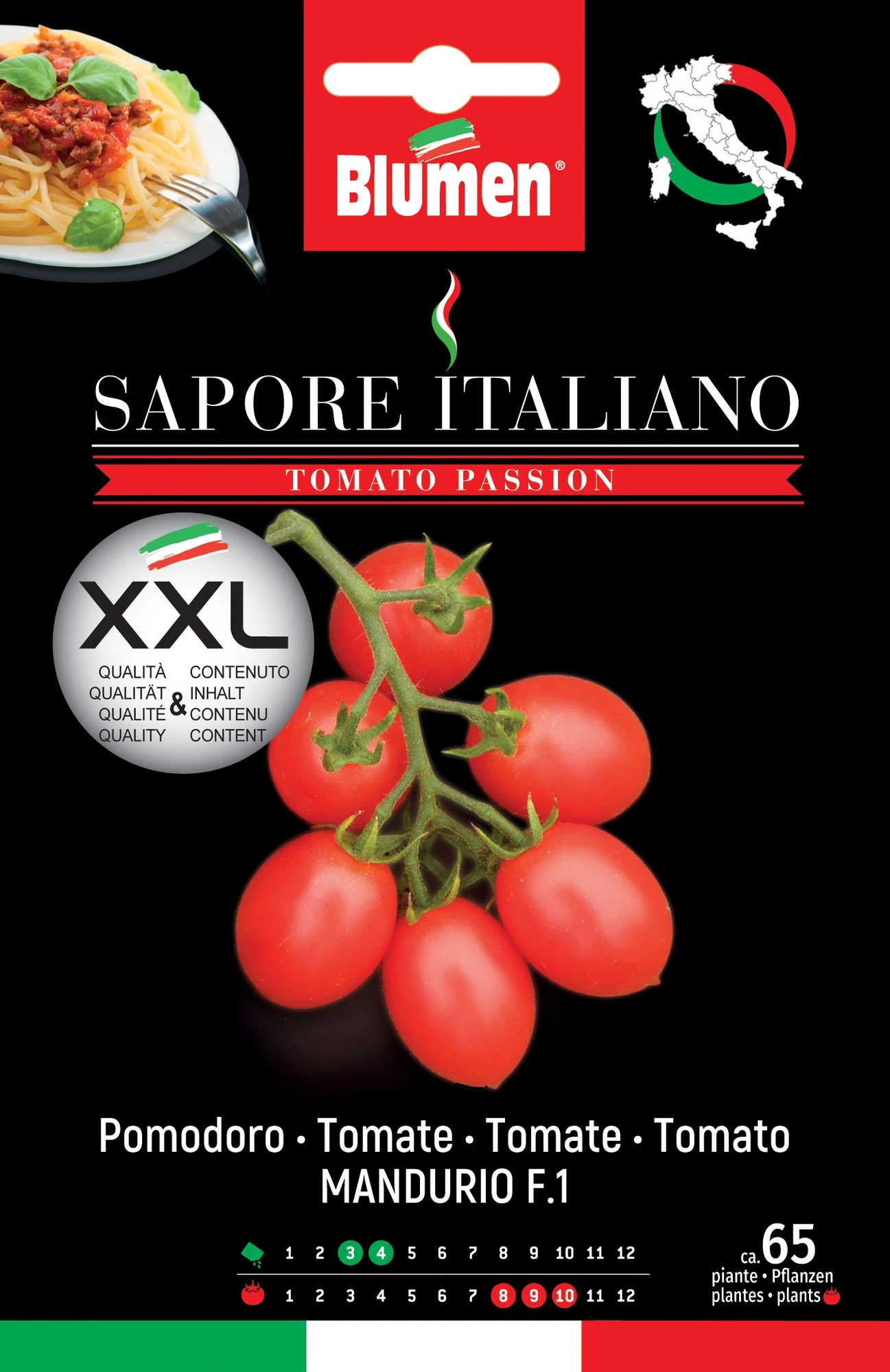 Tomate Sapore Italiano Mandurio F1 | Tomatensamen Von BLUMEN Group 1 Tomate Sapore Italiano Mandurio F1 | Tomatensamen Von BLUMEN Group