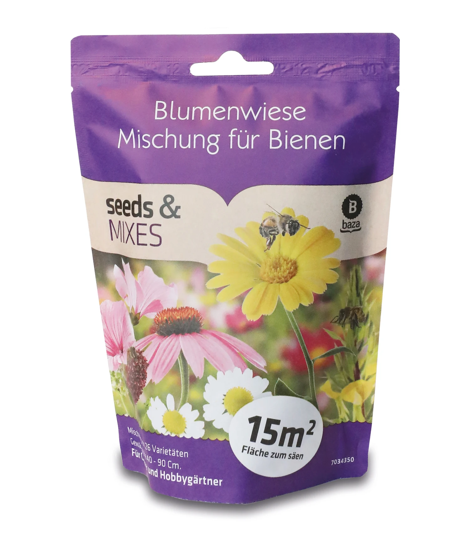 Blumenwiese Mischung Für Bienen (15 M²) | Bienenwiese Von Baza 1 Blumenwiese Mischung Für Bienen (15 M²) | Bienenwiese Von Baza